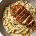 Creamy Chicken Parmesan Pasta Recipe