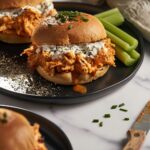 Shredded Buffalo Chicken Sandwich Recipe