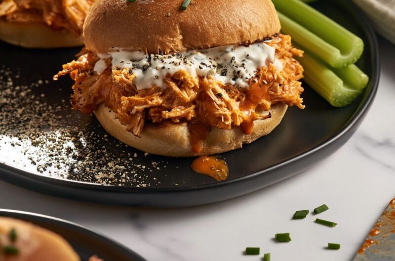 Pulled Buffalo Chicken Sandwich