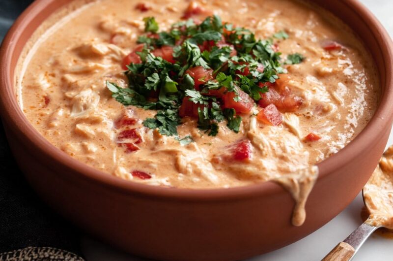 Rotel Chicken Dip