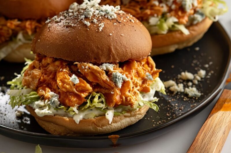Shredded Buffalo Chicken Sandwich