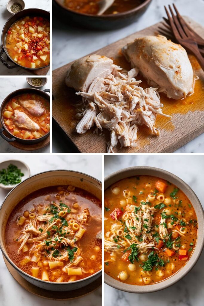 Spicy Sicilian Chicken Soup Recipe