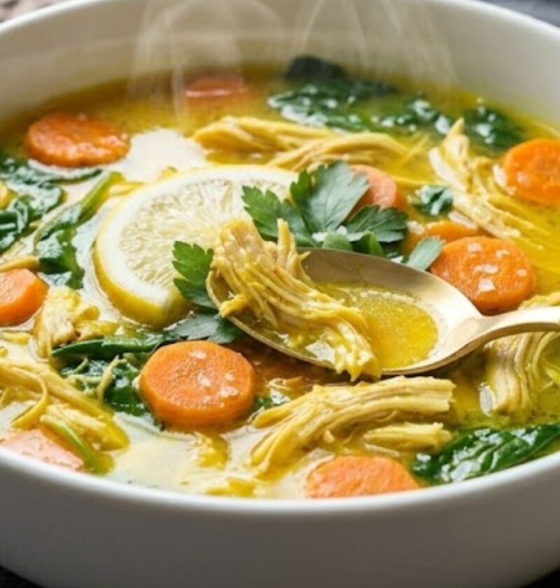 Turmeric Chicken Soup Recipe