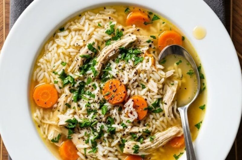 Healing Chicken And Rice Soup