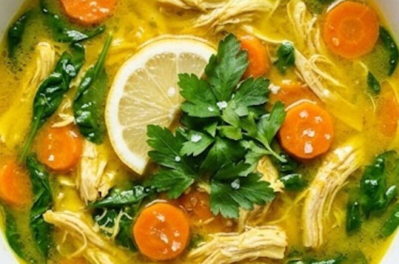 Healing Turmeric Chicken Soup