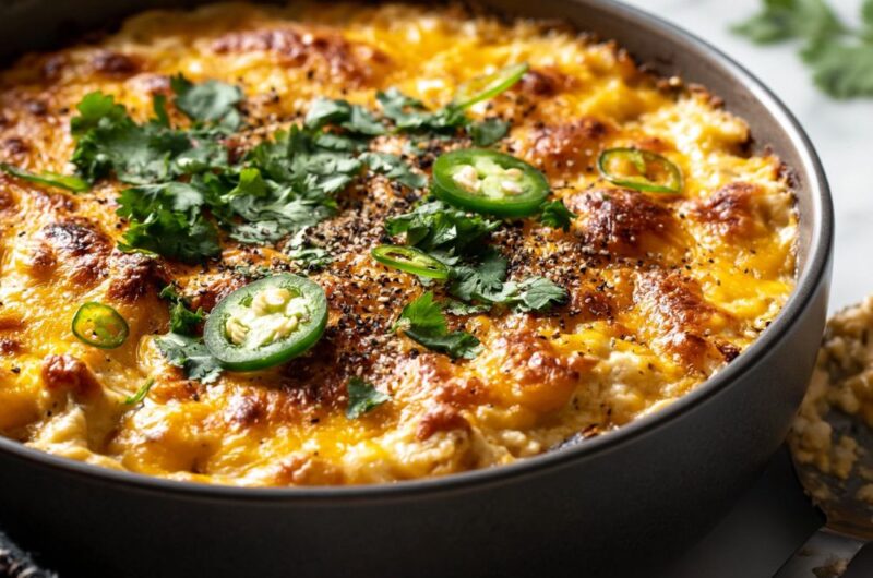 Warm Chicken Nacho Dip