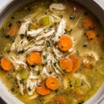 Chicken Noodle Soup With Whole Chicken