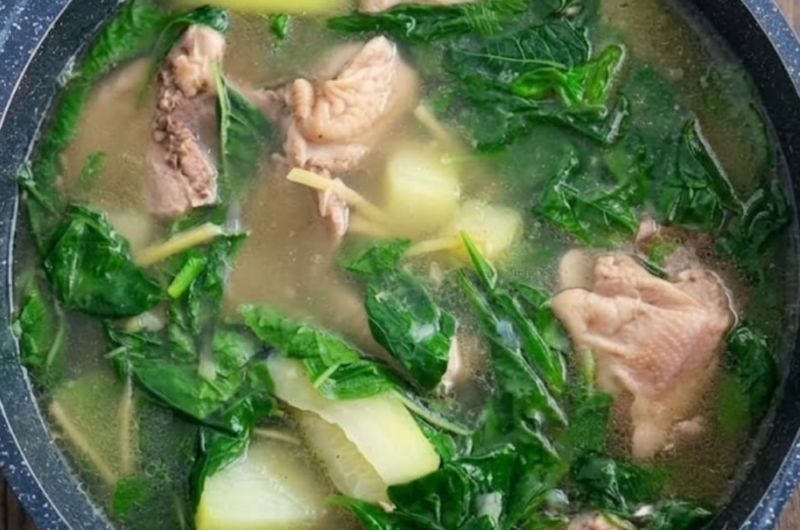 Filipino Ginger Chicken Soup (Tinola) Recipe