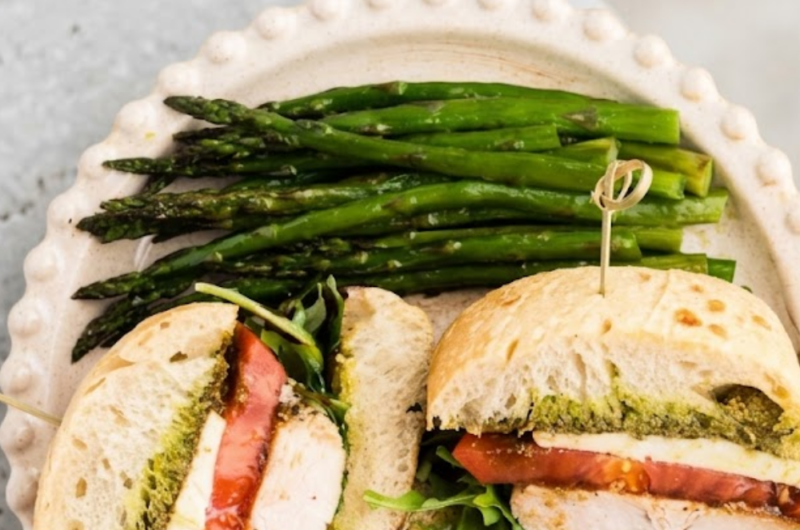 Chicken Pesto Caprese Sandwich Recipe