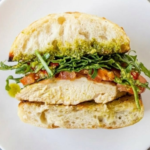Chicken Pesto Caprese Sandwich Recipe