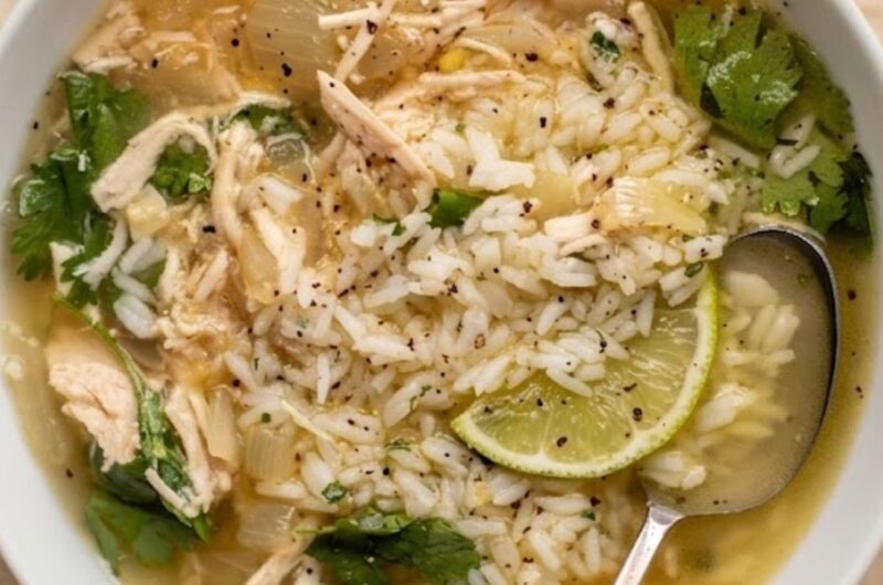 Ginger Lime Chicken Soup Recipe